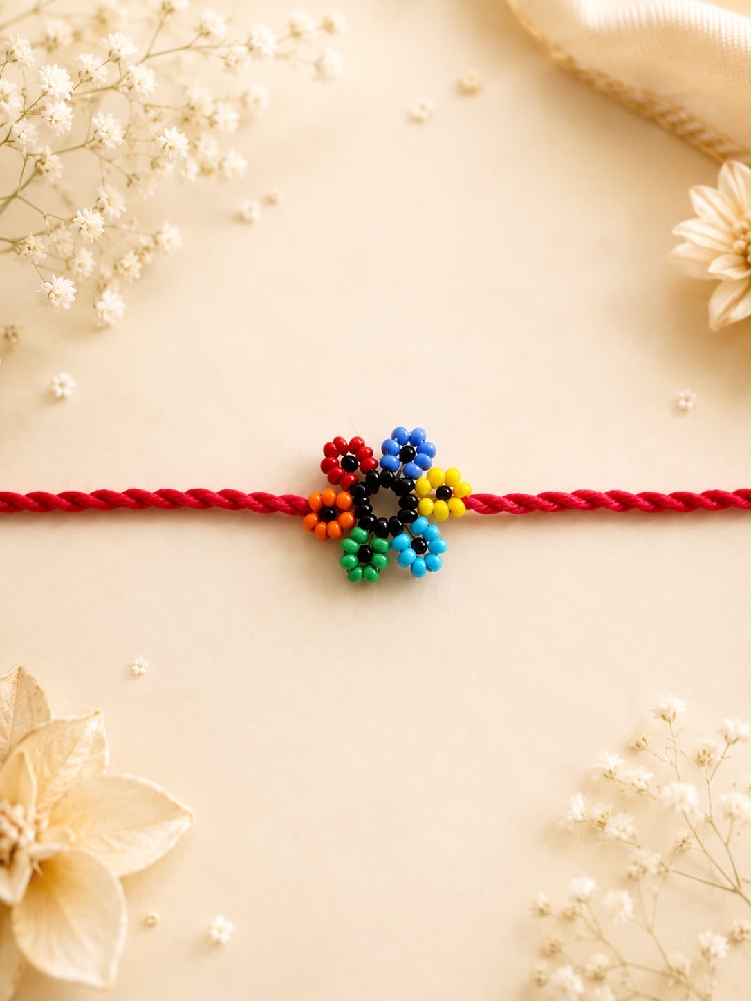 Rainbow Bloom Rakhi